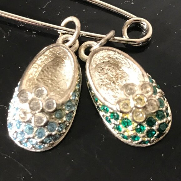 Firenza Baby Shoes 3 Charms Shoe Charm Deadstock NWT Boy Girl Mothers day Gift - Picture 3 of 5